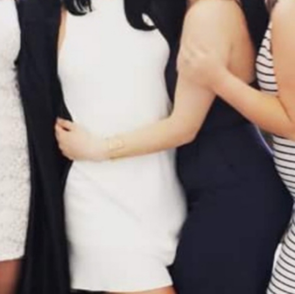Zara white dress